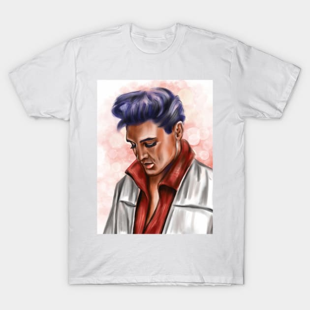 Elvis T-Shirt by Svetlana Pelin